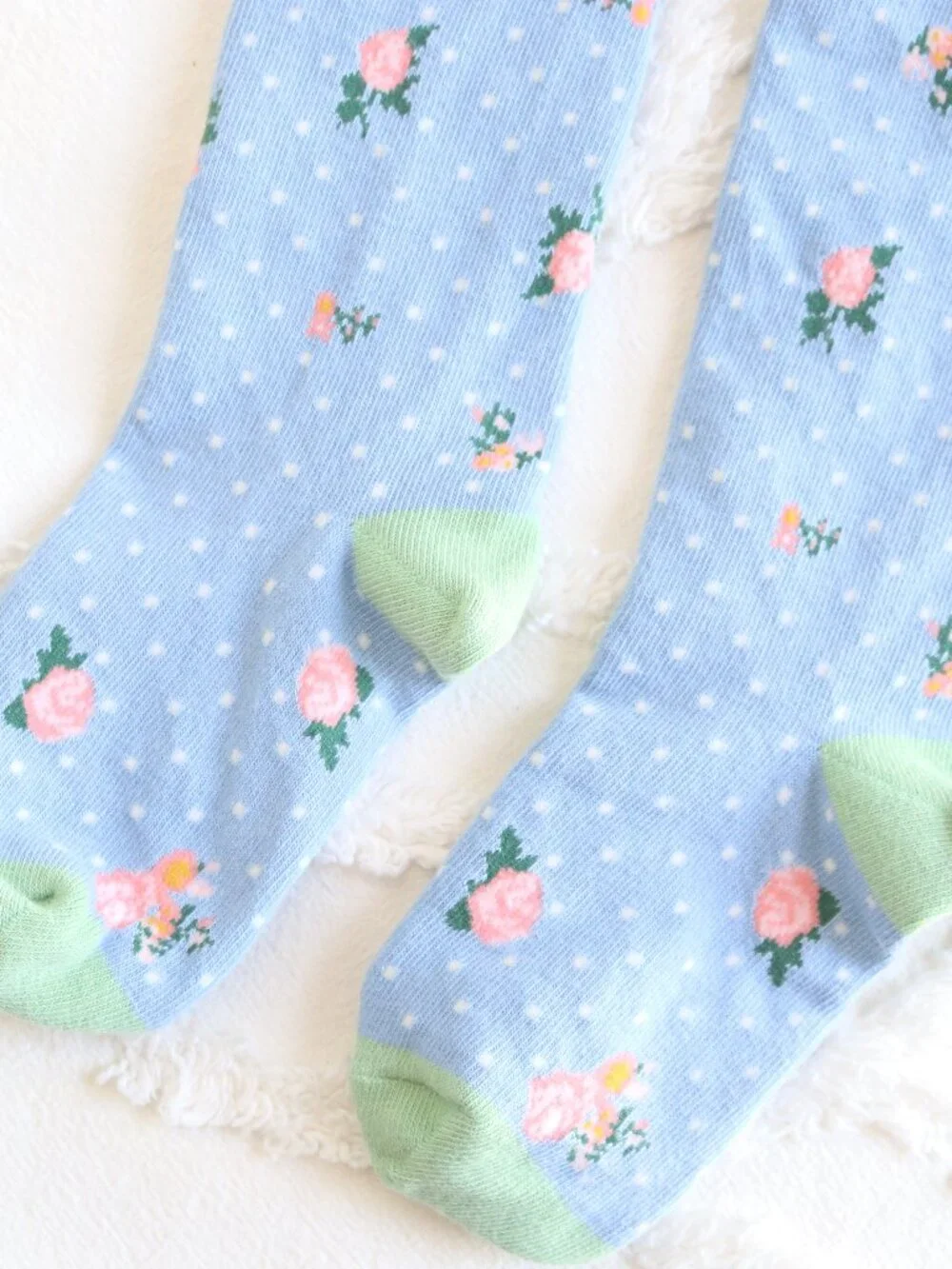 Matilda Jane| Pastel Floral Polka Dot Stripe Beating Heart Knit Tights Xs Sm 4-6